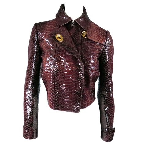 ebay burberry leather jacket|burberry python jacket cropped sale.